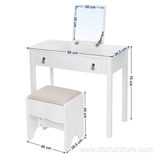 Bedroom Furniture Wood Make-up Table Dressing Table